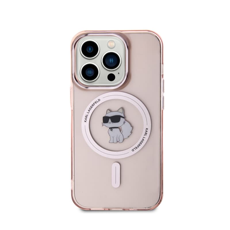 Karl Lagerfeld IML Choupette MagSafe - Case for iPhone 15 Pro (pink) 3