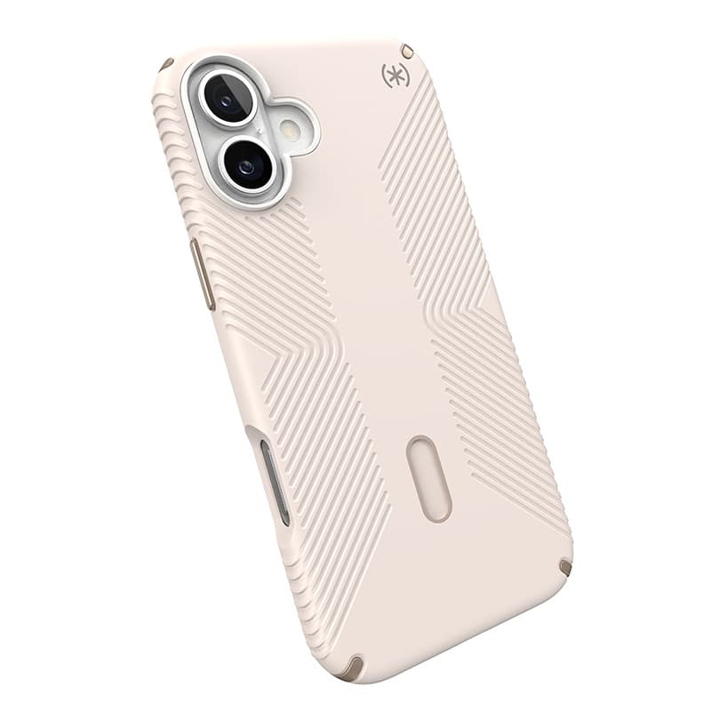 Speck Presidio2 Grip ClickLock & MagSafe - iPhone 16 Plus Case (Bleached Bone / Heirloom Gold / Hazel Brown) 8