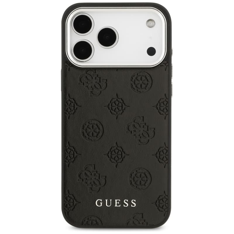 Guess Peony Hot Stamp Script MagSafe - Case iPhone 17 Pro Max (black) 3