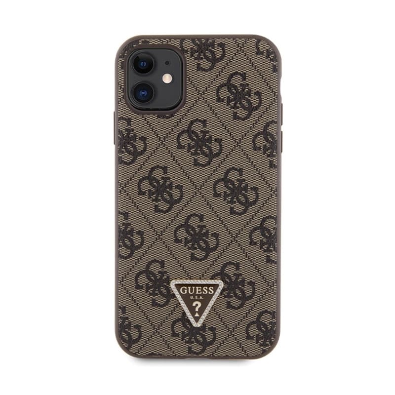 Guess Crossbody 4G Metal Logo - iPhone 11 Case (brown) 3