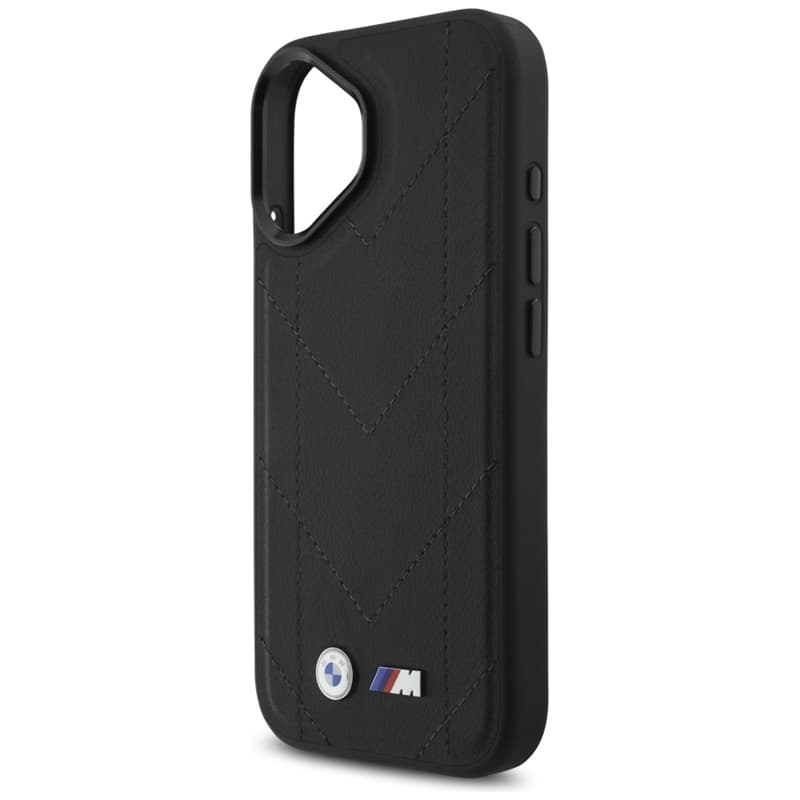 BMW M Quilted Logo MagSafe - iPhone 17 Case (Black) 6