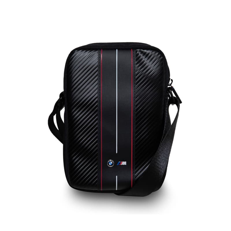 BMW Carbon Red Stripes - 8" tablet case (black) 1