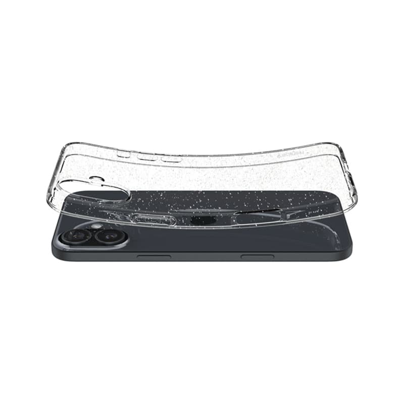 Spigen Liquid Crystal Glitter - Case for iPhone 16 Plus (Clear) 5