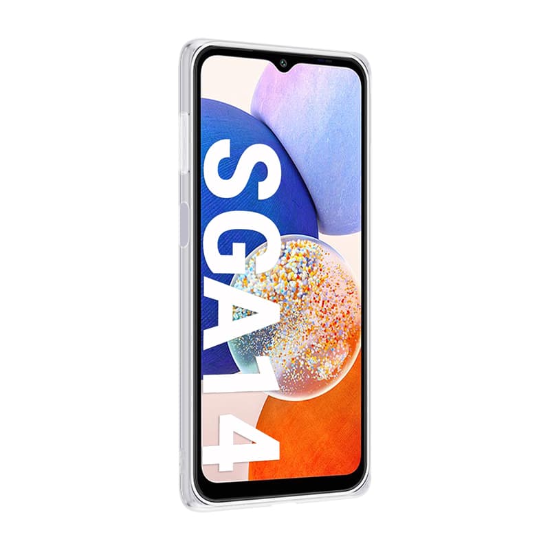 Crong Crystal Slim Cover - Samsung Galaxy A14 5G Case (Transparent) 5