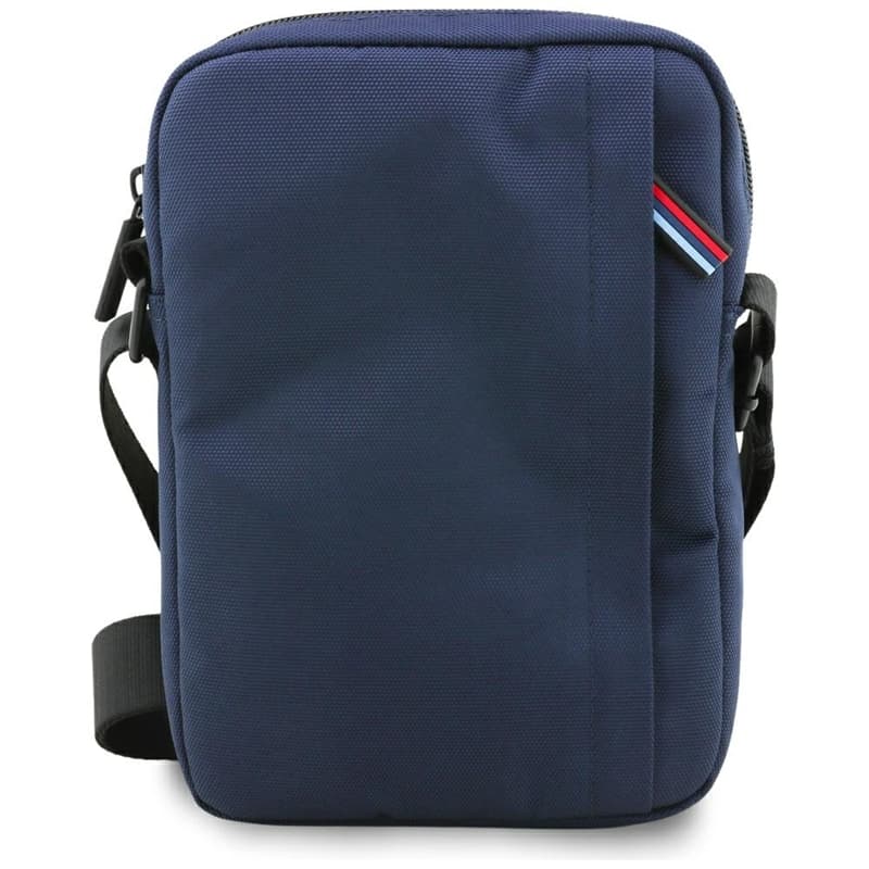 BMW Nylon Pockets & Metal Logo - 8" Tablet Bag (Navy Blue) 3