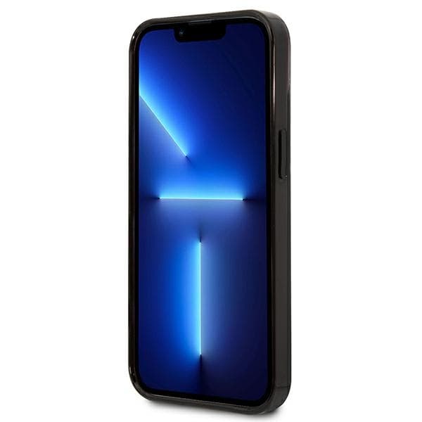 Karl Lagerfeld Gradient Ikonik Karl & Choupette - Case for iPhone 13 mini (Black) 4