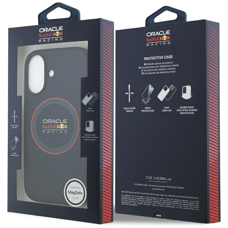 Red Bull Silicone Red Ring MagSafe - iPhone 17 Case (Navy Blue) 8