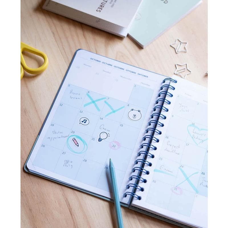 Line Friends - Calendar 2020/2021 A5 6