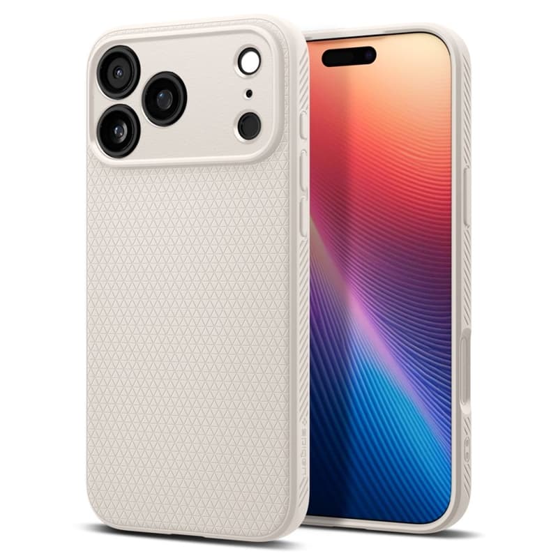Spigen Liquid Air - Case for iPhone 17 Pro (Natural Titanium) 1