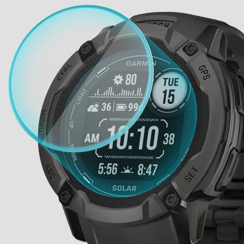 Spigen GLAS.TR EZ FIT 2-Pack - Tempered glass for Garmin Instinct 2X Solar (2 pcs) 8