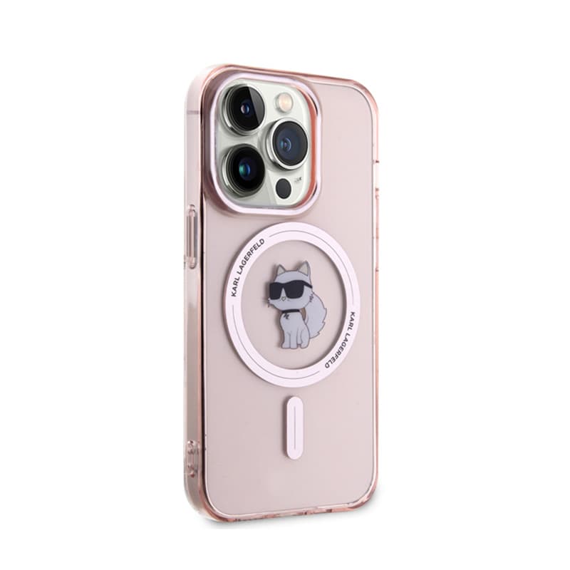 Karl Lagerfeld IML Choupette MagSafe - Case for iPhone 15 Pro (pink) 4
