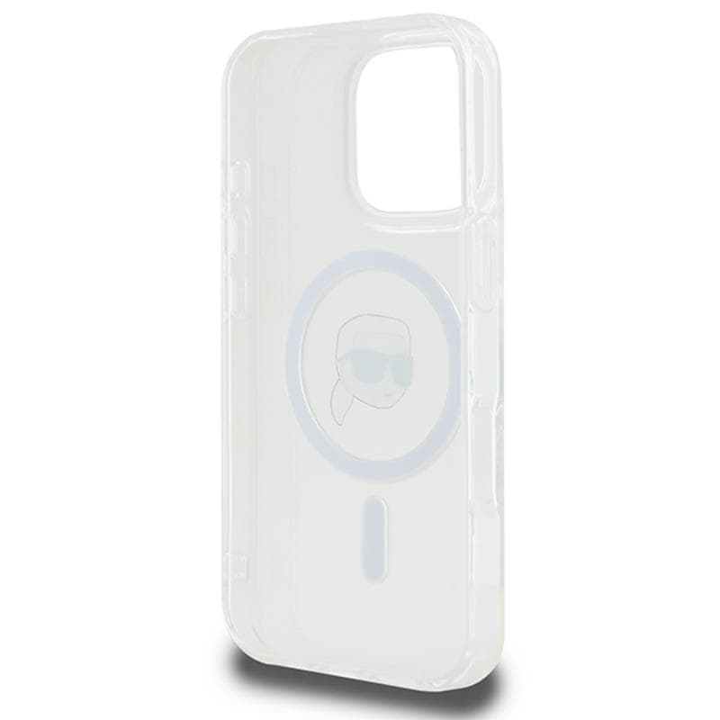 Karl Lagerfeld IML Metal Karl Head MagSafe - Case for iPhone 16 Pro Max (white) 7