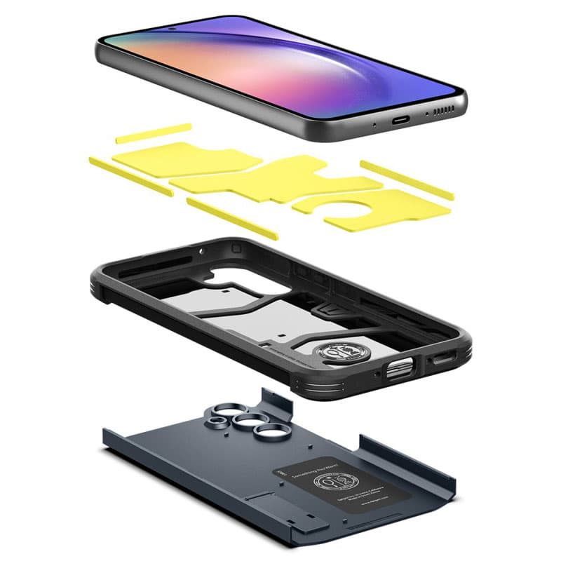Spigen Tough Armor - Case for Samsung Galaxy A54 5G (Metal Slate) 8