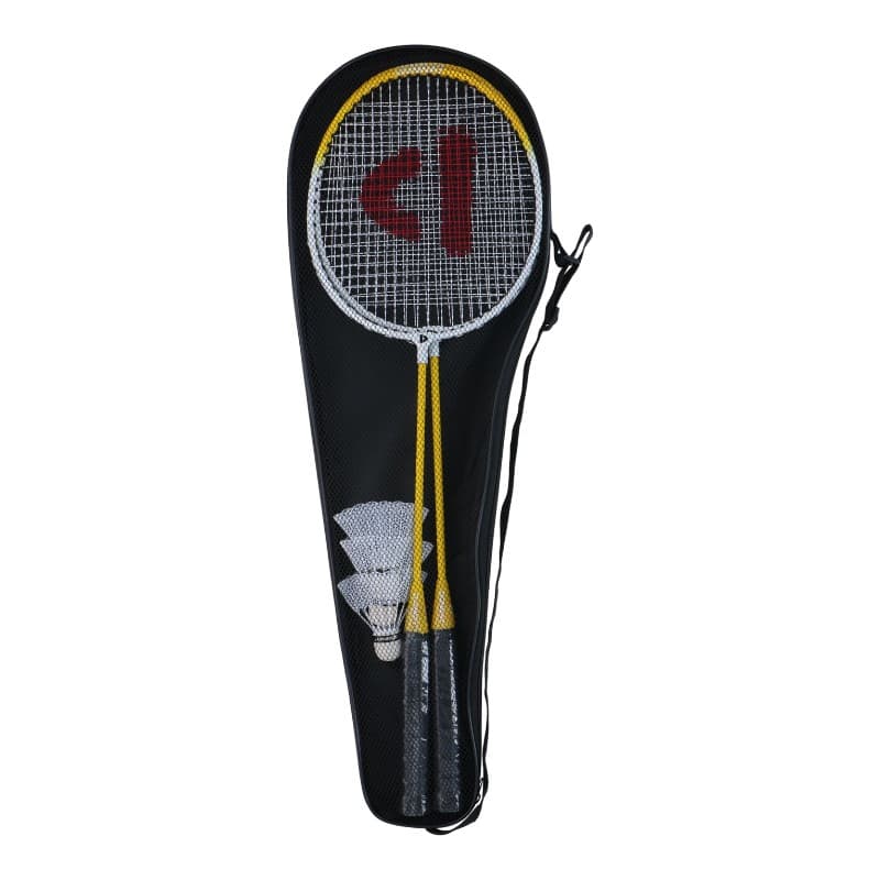 Donnay - 6-piece badminton set in a case (orange) 2