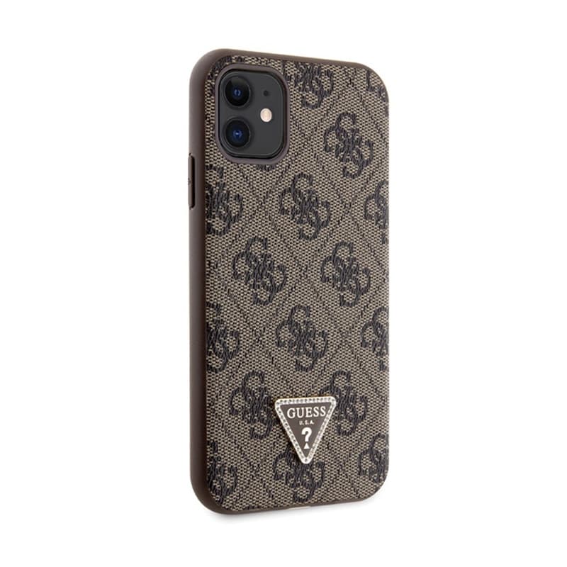 Guess Crossbody 4G Metal Logo - iPhone 11 Case (brown) 4