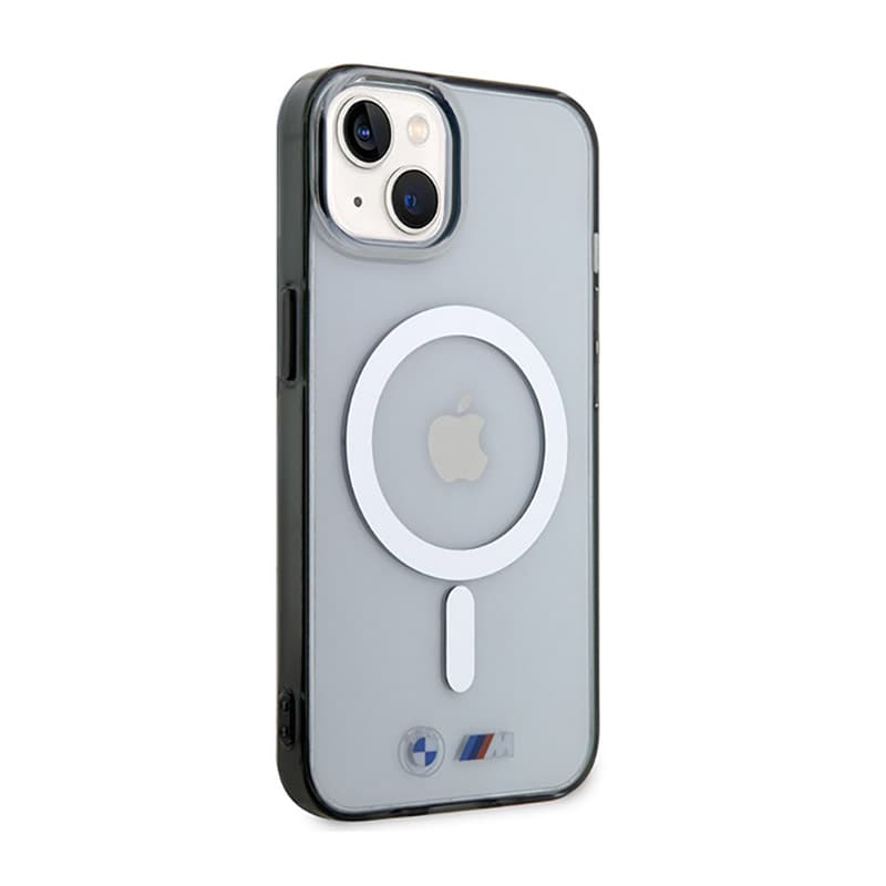BMW Silver Ring MagSafe - Case for iPhone 14 (Transparent) 4