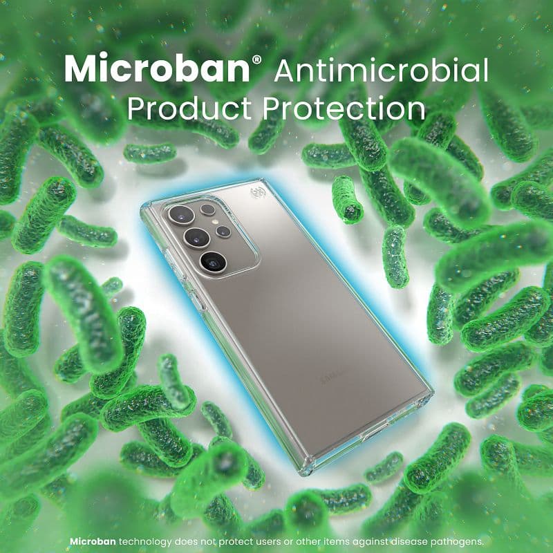 Speck Presidio Perfect-Clear - Samsung Galaxy S24 Ultra Case (Clear/Clear) 4