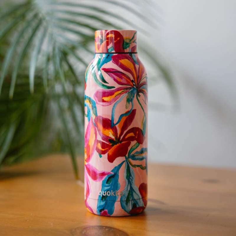 Quokka Solid - Stainless Steel Thermal Bottle 510 ml (Tropical Bloom) 4