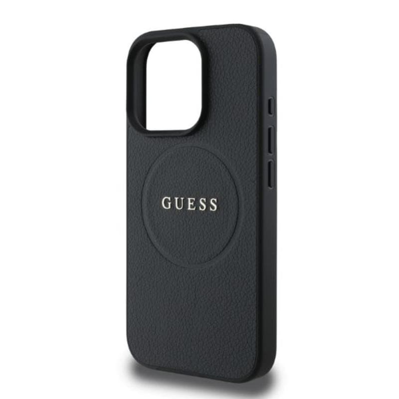 Guess Grained Ring MagSafe - Case iPhone 16 Pro (black) 2