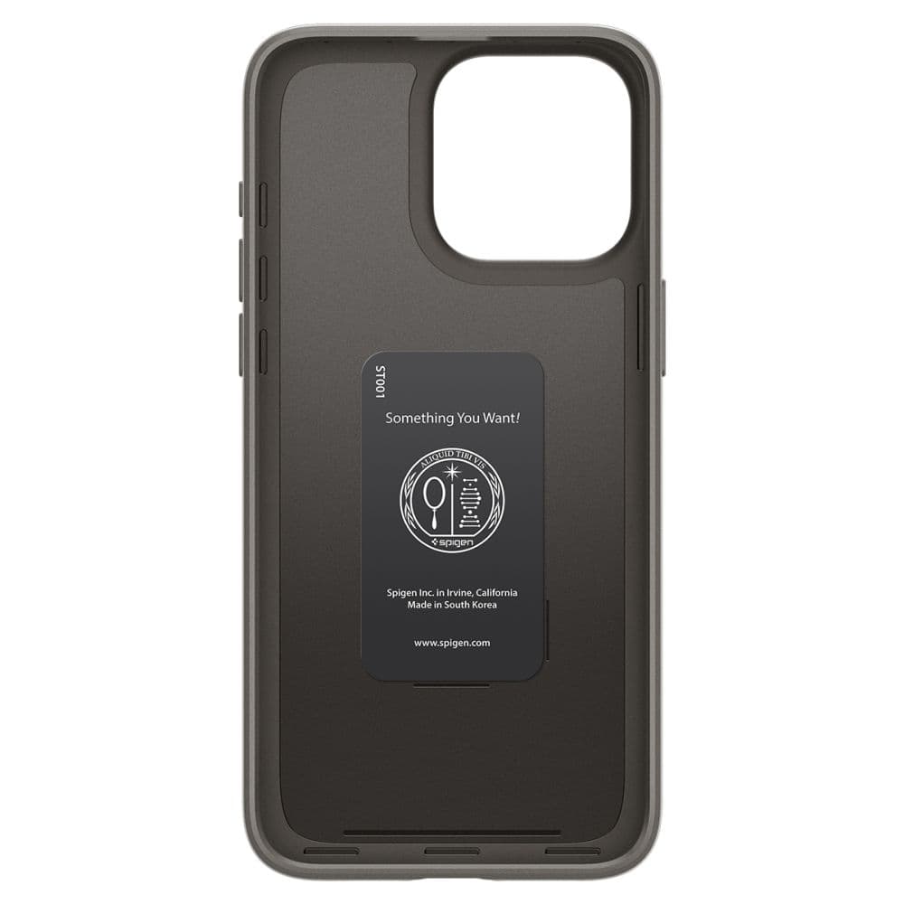 Spigen Thin Fit - Case for iPhone 15 Pro (Gunmetal) 3