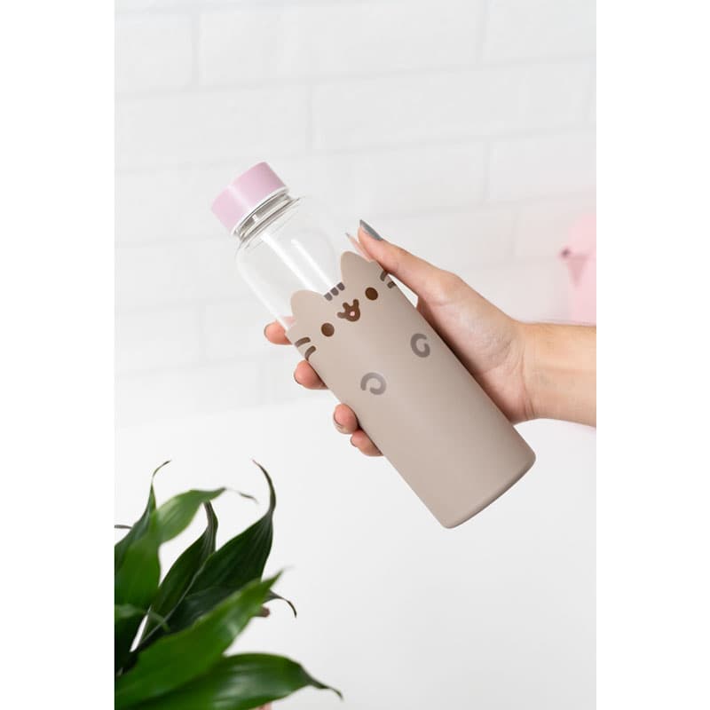 Pusheen - 500 ml Glass Water Bottle 8