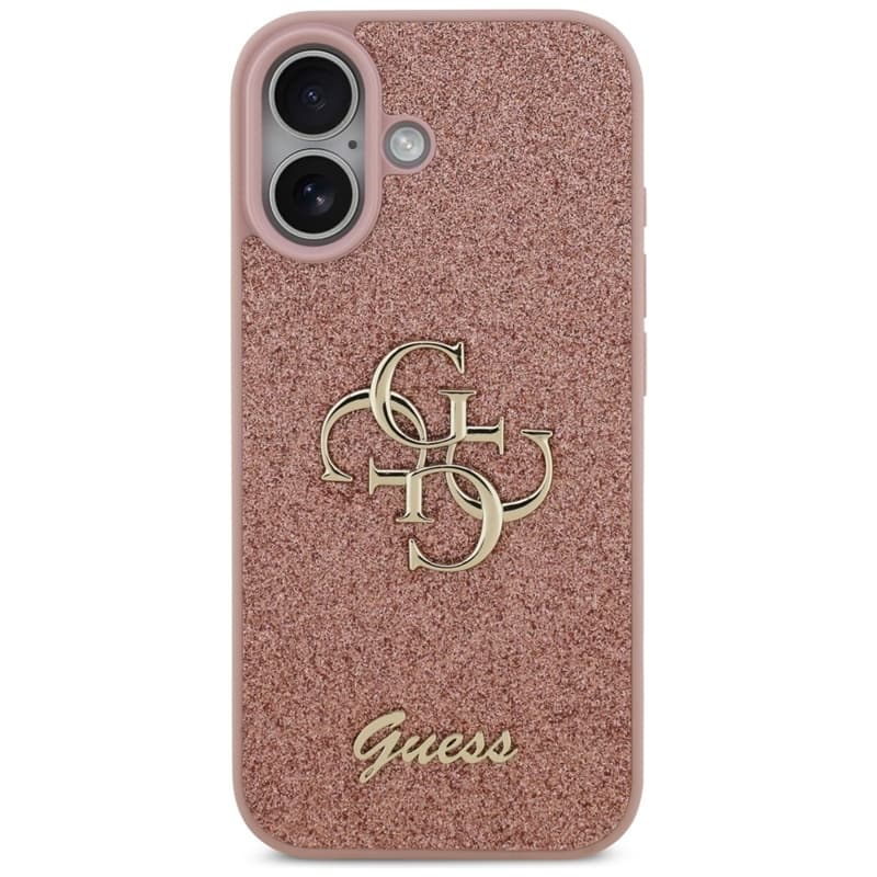 Guess Fixed Glitter Big 4G - Case iPhone 17 (pink) 3