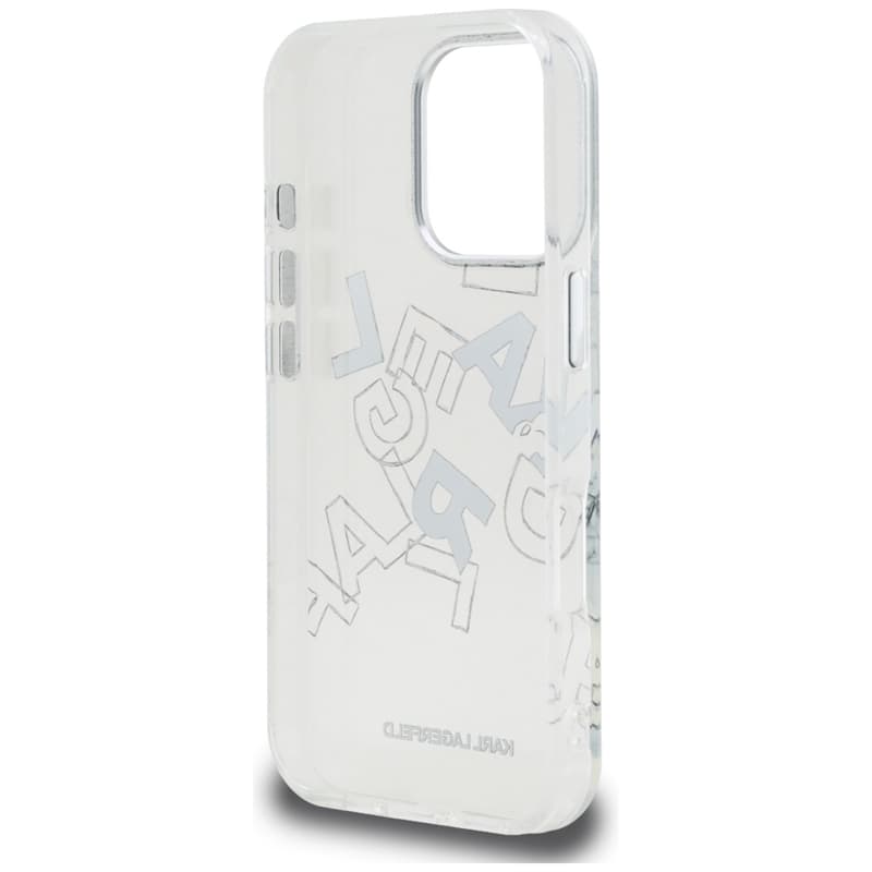 Karl Lagerfeld IML Sketched Graphic - Case for iPhone 16 Pro Max (transparent) 7