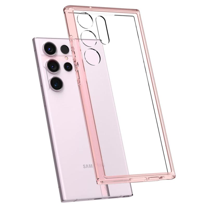 Spigen Ultra Hybrid - Case for Samsung Galaxy S23 Ultra (Rose Crystal) 7