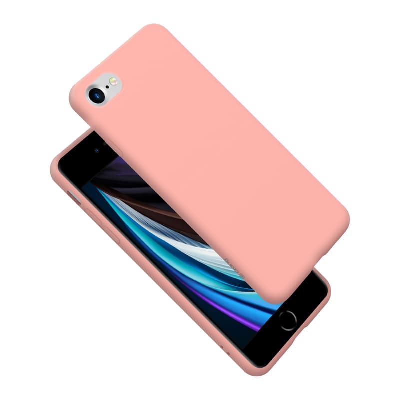 Crong Color Cover - Flexible Cover for iPhone 8/7 (Sand Pink) 4