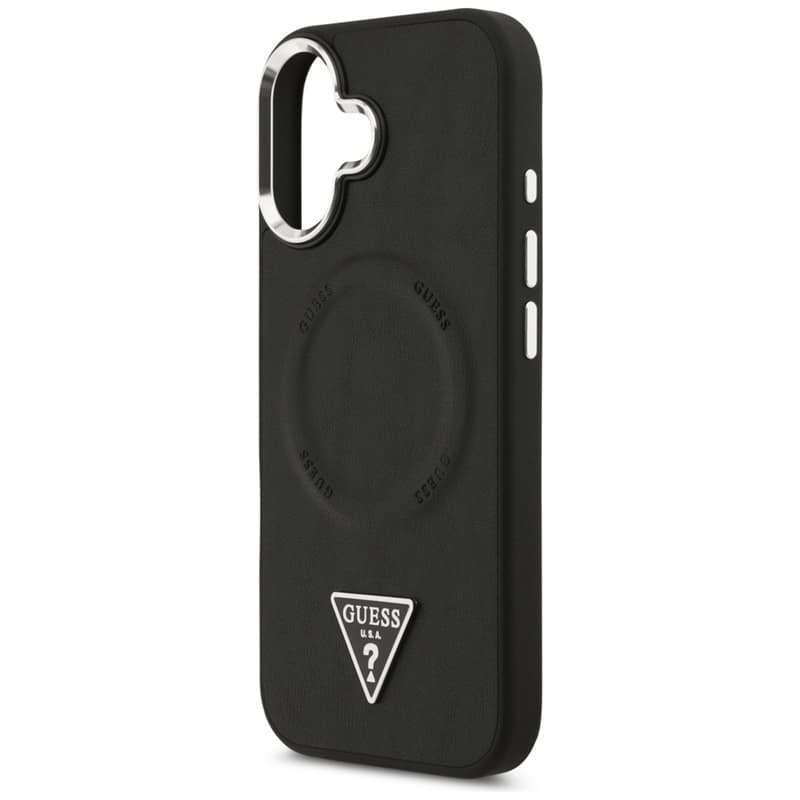 Guess Triangle Logo MagSafe - Case iPhone 17 (Black) 6