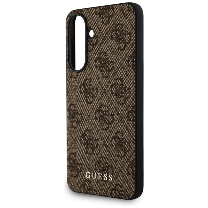 Guess 4G Metal Gold Logo - Case for Samsung Galaxy A36 5G (brown) 5