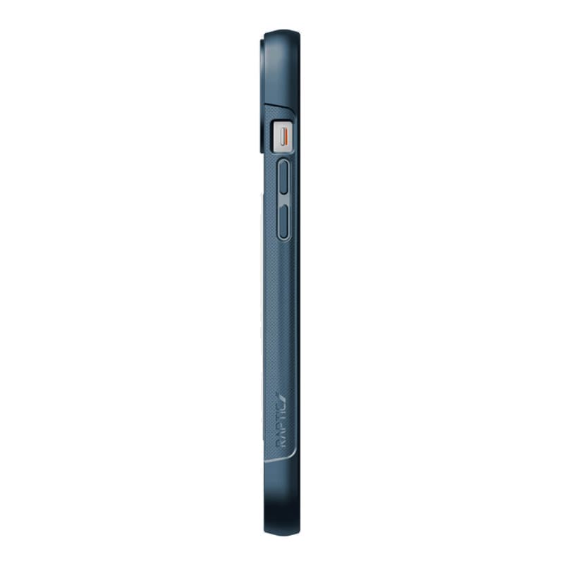 X-Doria Raptic Clutch MagSafe - Biodegradable case for iPhone 14 Plus (Drop-Tested 3m) (Marine Blue) 4