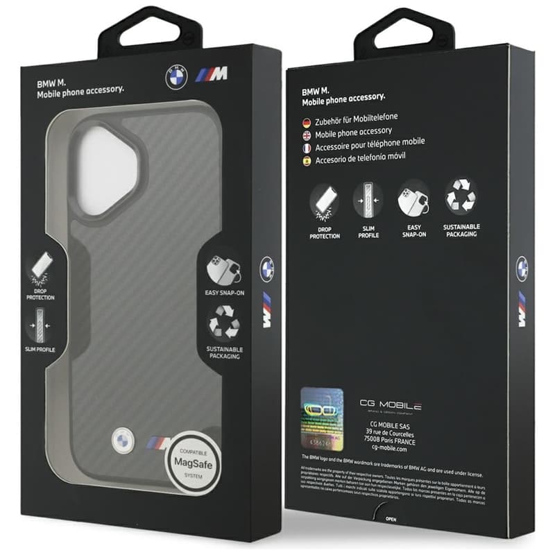 BMW M Kevlar Matt MagSafe - iPhone 17 Case (Black) 8