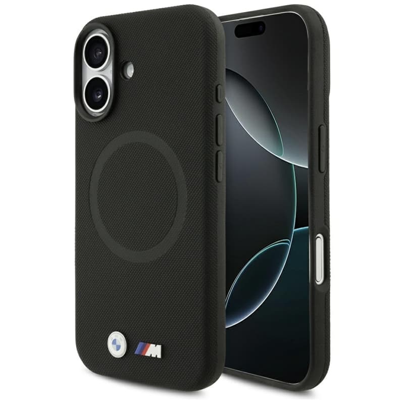 BMW M FW Metal Logo MagSafe - Case iPhone 17 (black) 1