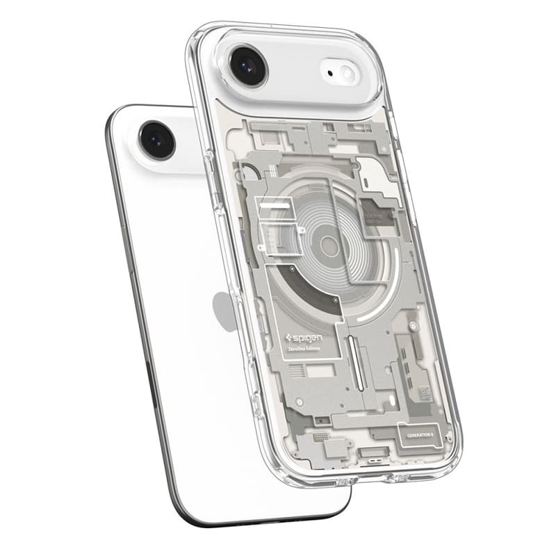 Spigen Ultra Hybrid Mag MagSafe - Case for iPhone Air (Zero One Natural Titanium) 5