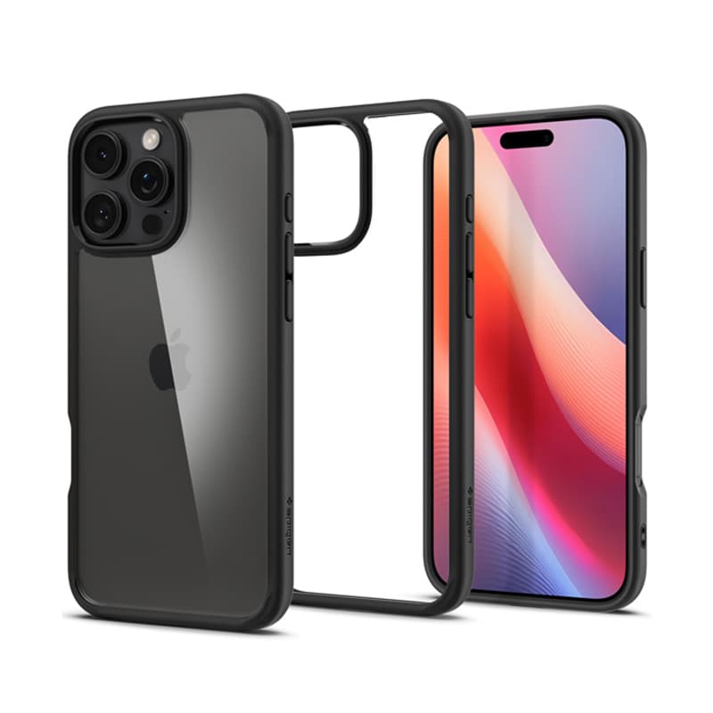 Spigen Ultra Hybrid - Case for iPhone 16 Pro Max (Matte Black) 3