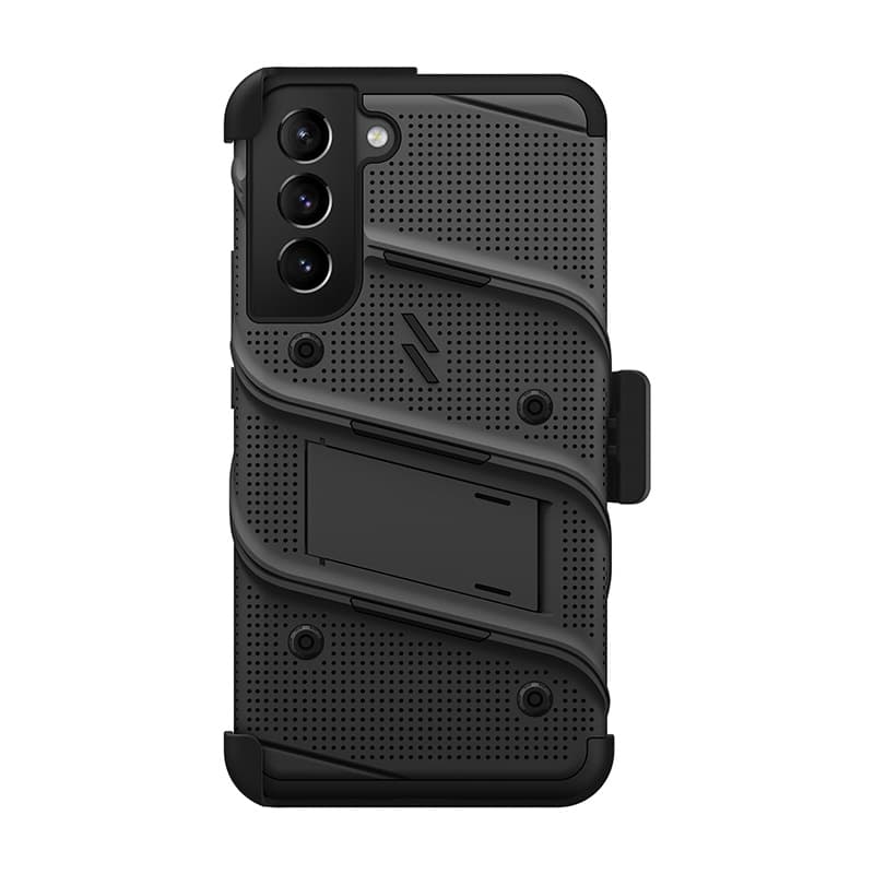 ZIZO BOLT Bundle Samsung Galaxy S22+ Case - Black & Black 2