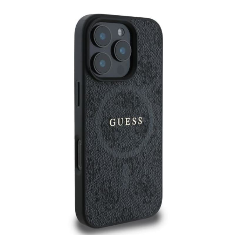 Guess 4G Ring Classic Logo MagSafe - Case for iPhone 16 Pro (black) 2