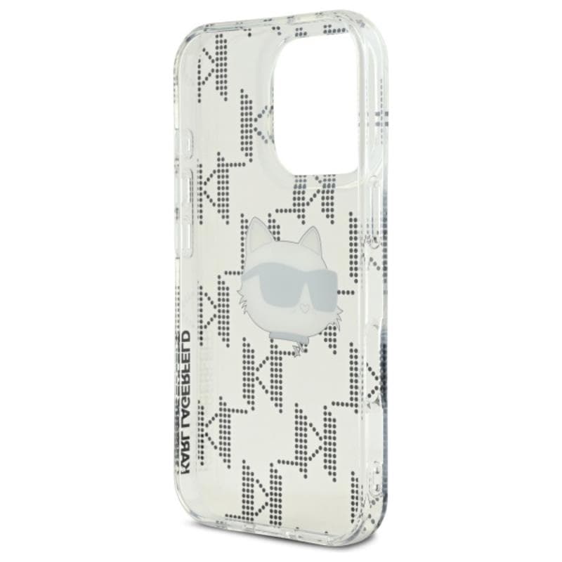 Karl Lagerfeld IML Choupette Head Electroplated - Case for iPhone 16 Pro Max (transparent) 7
