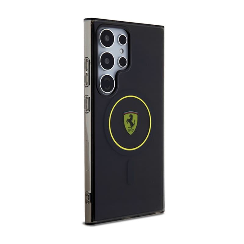 Ferrari IML Smoked Inner Circle Line MagSafe - Case for Samsung Galaxy S24 Ultra (black) 4
