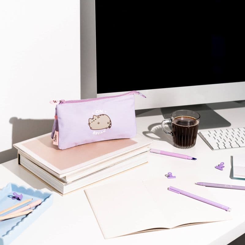 Pusheen - 3-compartment pencil case from the Moments collection 4