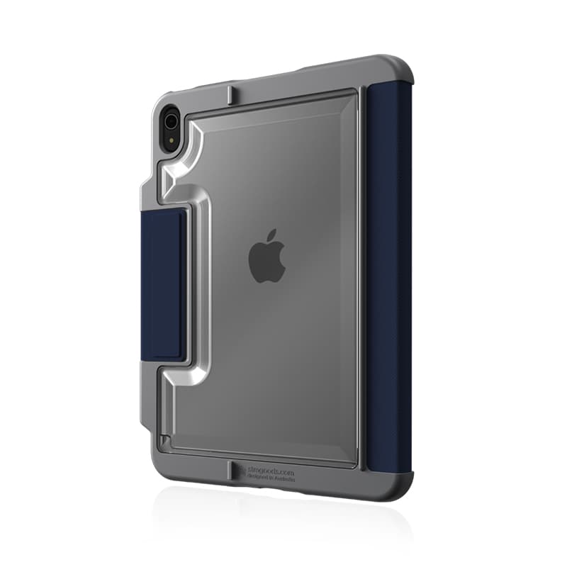 STM Dux Plus - Rugged Case for iPad 11" (2025) / 10.9" (2022) MIL-STD-810G with Apple Pencil Holder (Midnight Blue) 3