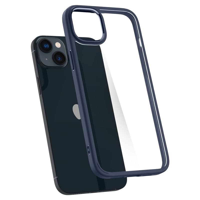 Spigen Ultra Hybrid - Case for iPhone 15 Plus / iPhone 14 Plus (Navy Blue) 8