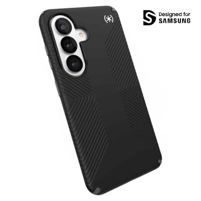 Speck Presidio2 Grip Magnet – Samsung Galaxy S26 MagSafe Case (Black/Slate Grey/White) 1