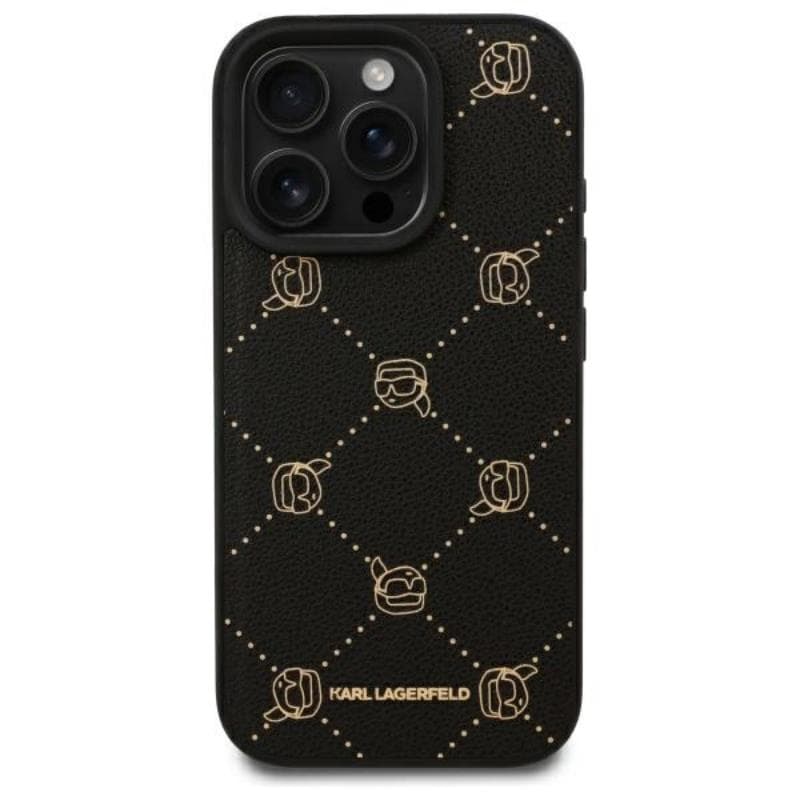 Karl Lagerfeld MagSafe Karl Head - Case for iPhone 16 Pro (black) 3