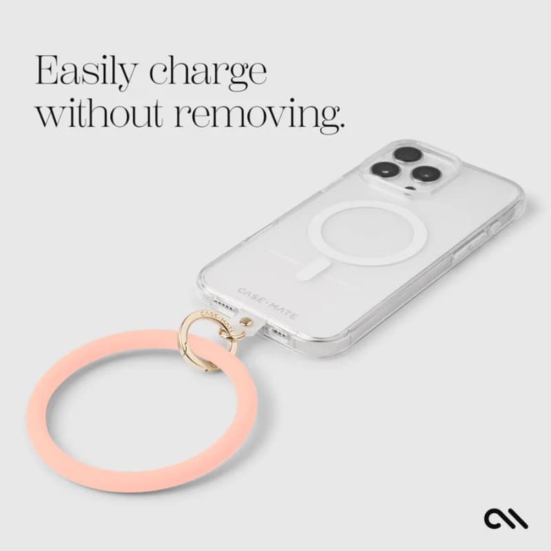 Case-Mate Phone Bangle - Wrist Strap for Smartphone (Peach) 3