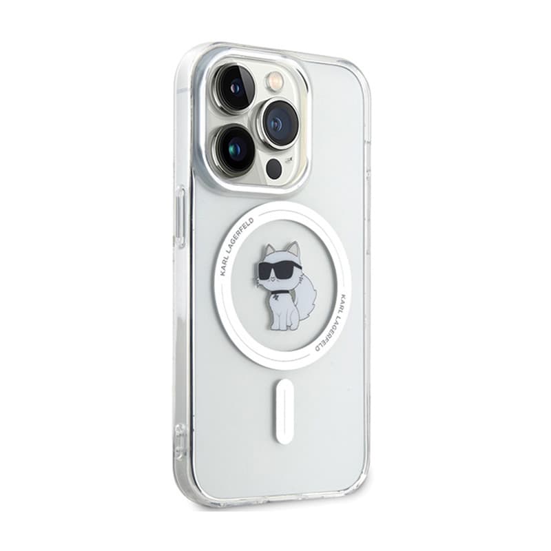 Karl Lagerfeld IML Choupette MagSafe - Case for iPhone 13 Pro Max (Transparent) 4