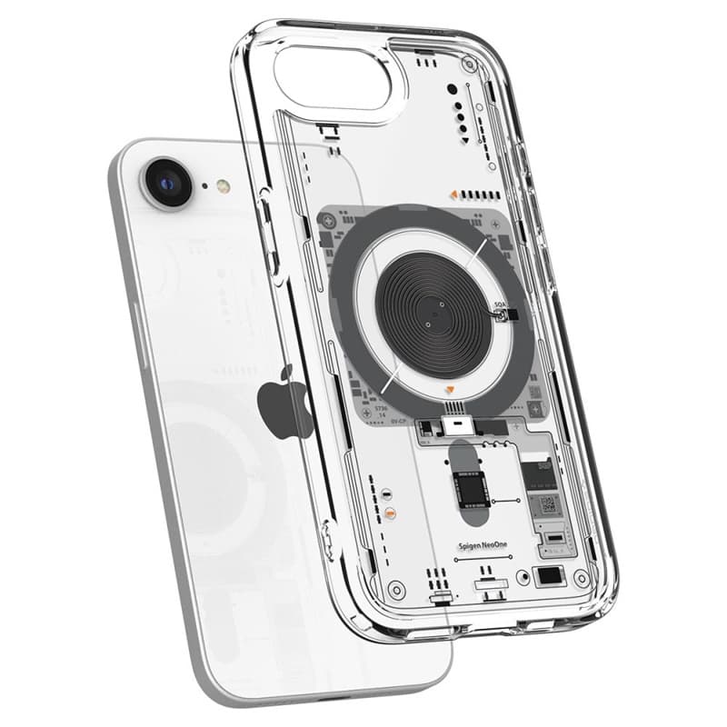 Spigen Ultra Hybrid Mag MagSafe - Case for iPhone 17e / 16e (Zero One) 6