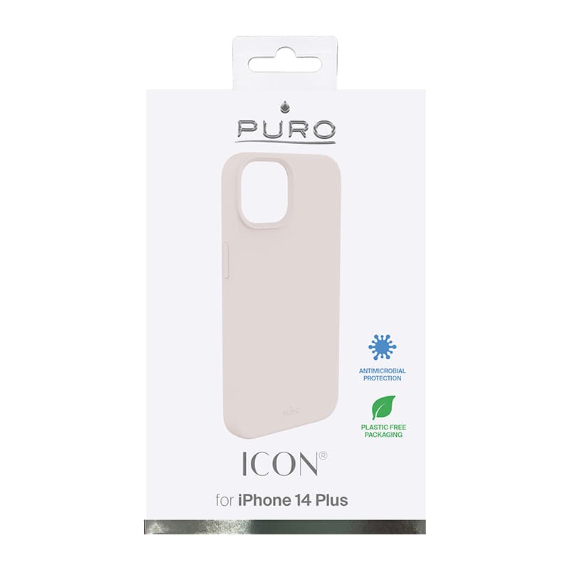PURO ICON Cover - Case for iPhone 14 Plus (pink sand) 4