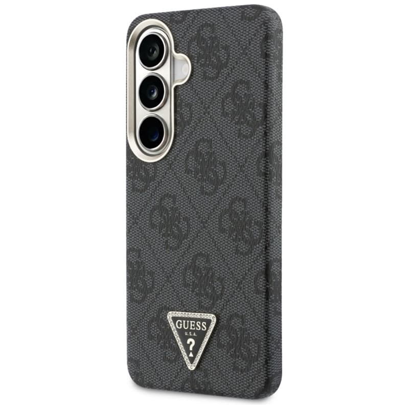 Guess 4G Triangle Logo MagSafe - Samsung Galaxy S26 Case (Black) 2